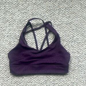 Zyia Light and Tight Bra Medium Plum